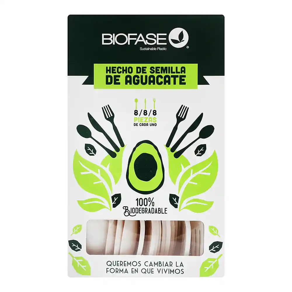 Biofase Mix Cubiertos Pulpa Aguacate