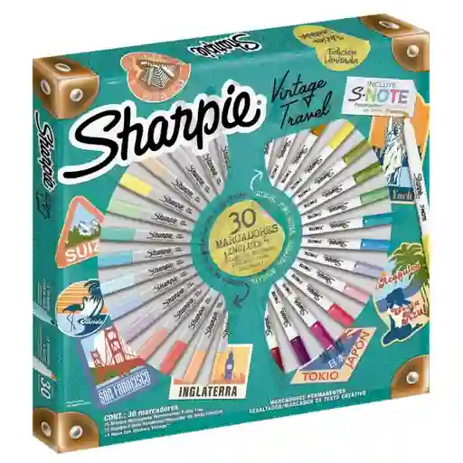 Sharpie Marcador Permanente Resalta D-4236