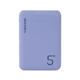 Bateria de Respaldo Morado 5000 Mah Púrpura Modelo P98A Miniso