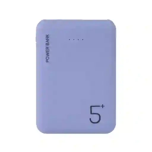 Bateria de Respaldo Morado 5000 Mah Púrpura Modelo P98A Miniso