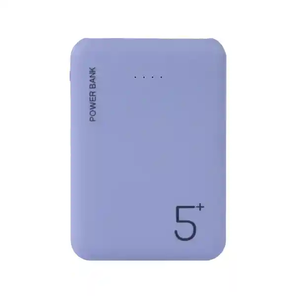 Bateria de Respaldo Morado 5000 Mah Púrpura Modelo P98A Miniso