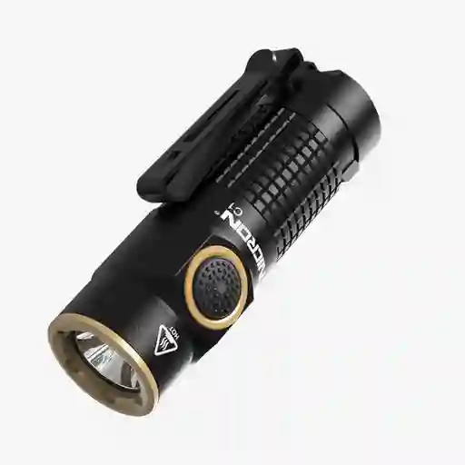 Nicron Linterna de Bolsillo Magnética Negra