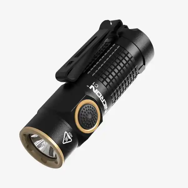 Nicron Linterna de Bolsillo Magnética Negra