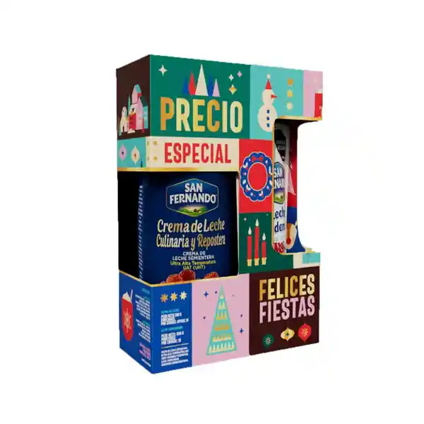 San Fernando Crema Leche + Leche Condensada X 280 G