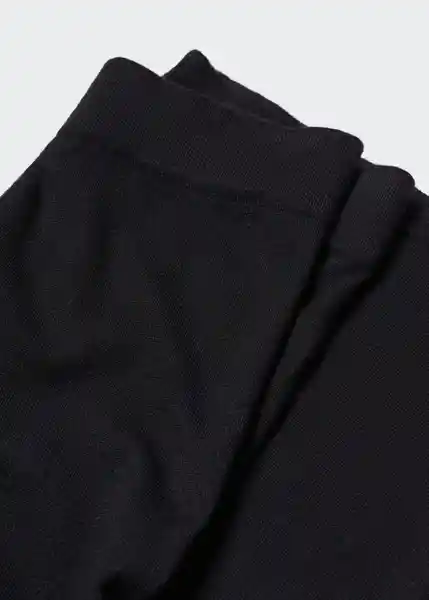 Pantalón Vieira Negro Talla XL Mujer Mango