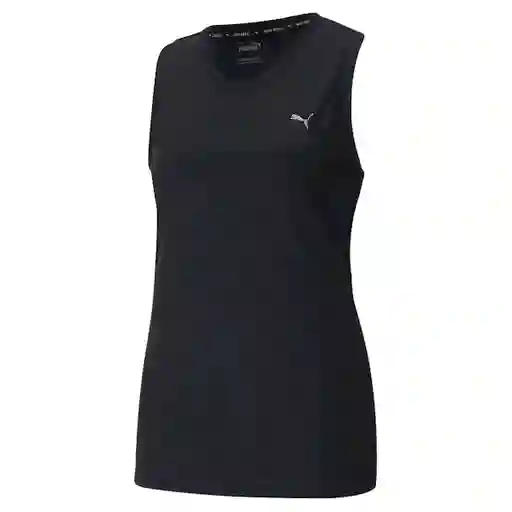 Puma Camiseta Performance Tank Manga Sisa de Mujer Negro Talla L