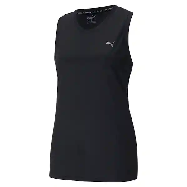 Puma Camiseta Performance Tank Manga Sisa de Mujer Negro Talla L