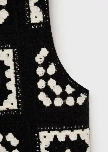 Chaleco Adri Negro Talla 20 Niñas Mango