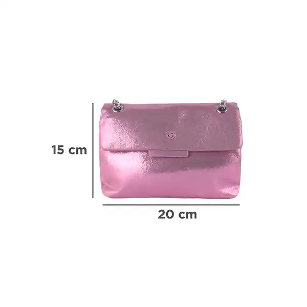 Bolso Crossbody Rosa Serie Miniso