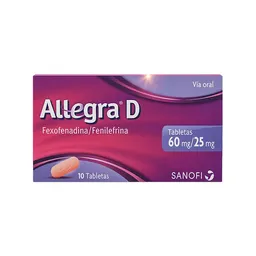 Allegra D (60 mg/25 mg)