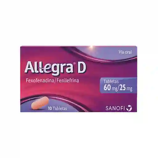 Allegra D (60 mg/25 mg)