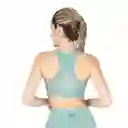 Top Deportivo Flare Verde Talla S