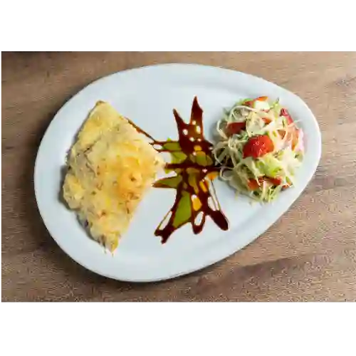 Creppe Pollo con Champiñones