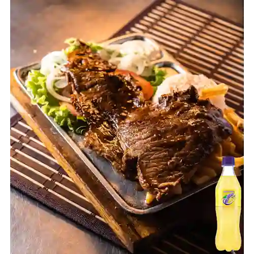 Churrasco Colombianisimo 200 Gramos + Coca cola 250ml