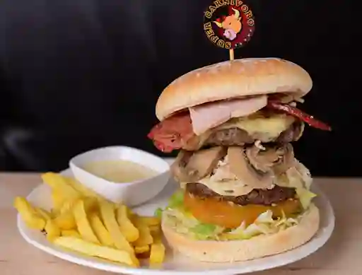 Hamburguesa Super Carnívora