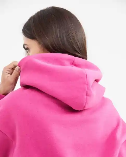 Buzo Hoodie Studs Rosado Talla S Chevignon