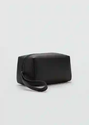 Bolso Toiletxs Negro Talla 99 Hombre Mango