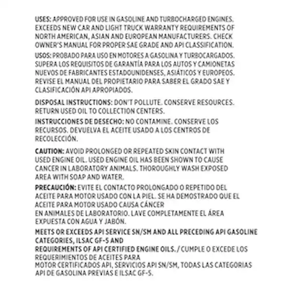 Member's Selection Aceite Para Motor Premium Sae 20W-50