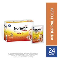 Noraver Gripa Sobre (500 mg / 2.5 mg / 20 mg)