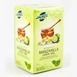 Jaibel Bebida Aromatica Plus Manzanilla Miel Limon