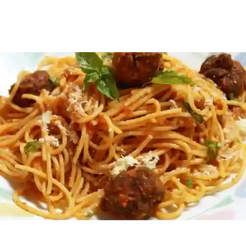 Pasta con Albondigas