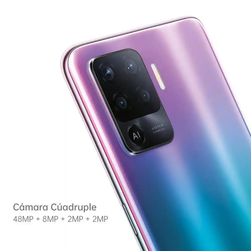 Oppo Celular Reno 5 Lite Purpura