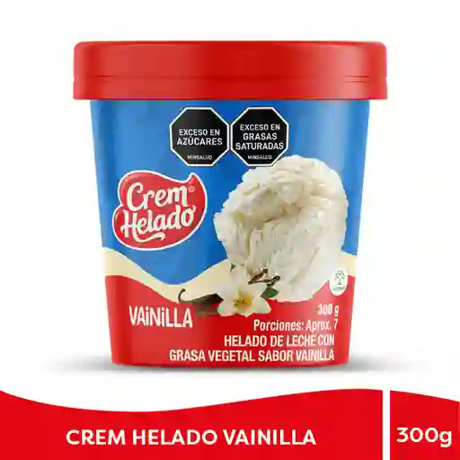 Crem Helado Helado Sabor Vainilla