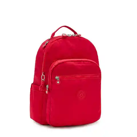 Kipling Morral Seoul Para Mujer Color Rojo