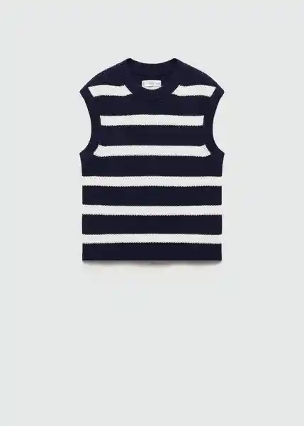 Chaleco Chloe Navy Talla 12 Niños Mango