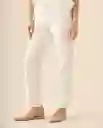 Pantalón Blanco 0 Claro Talla 6 433G009 Esprit