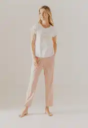 Pantalón Largo Rosa Talla XS