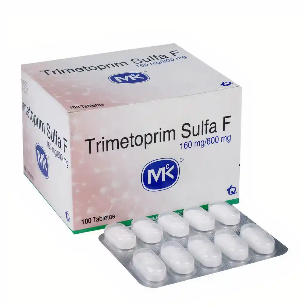 Tecnoquimicas Trimetoprim Sulfa F 160 800 100 Tbs Mk