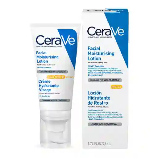 Cerave Loción Facial Hidratante Spf30