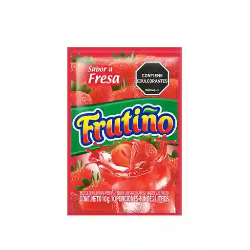 Frutiño Refresco en Polvo Fresa