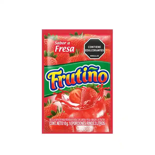 Frutiño Refresco en Polvo Fresa