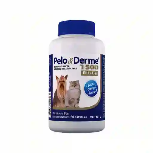 Pelo y Derme Multivitamínico para Perro y Gato