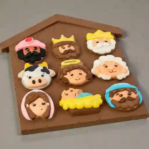 Novenario galleta navideño
