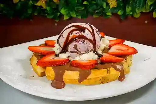 Waffle glacial de montaña