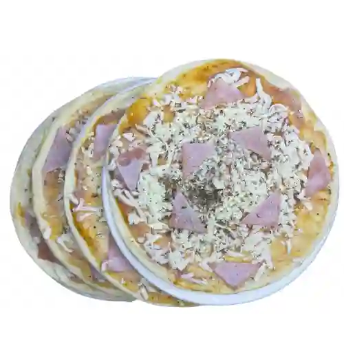 Paquete de Pizzas por 3 Unidades 21 Cm