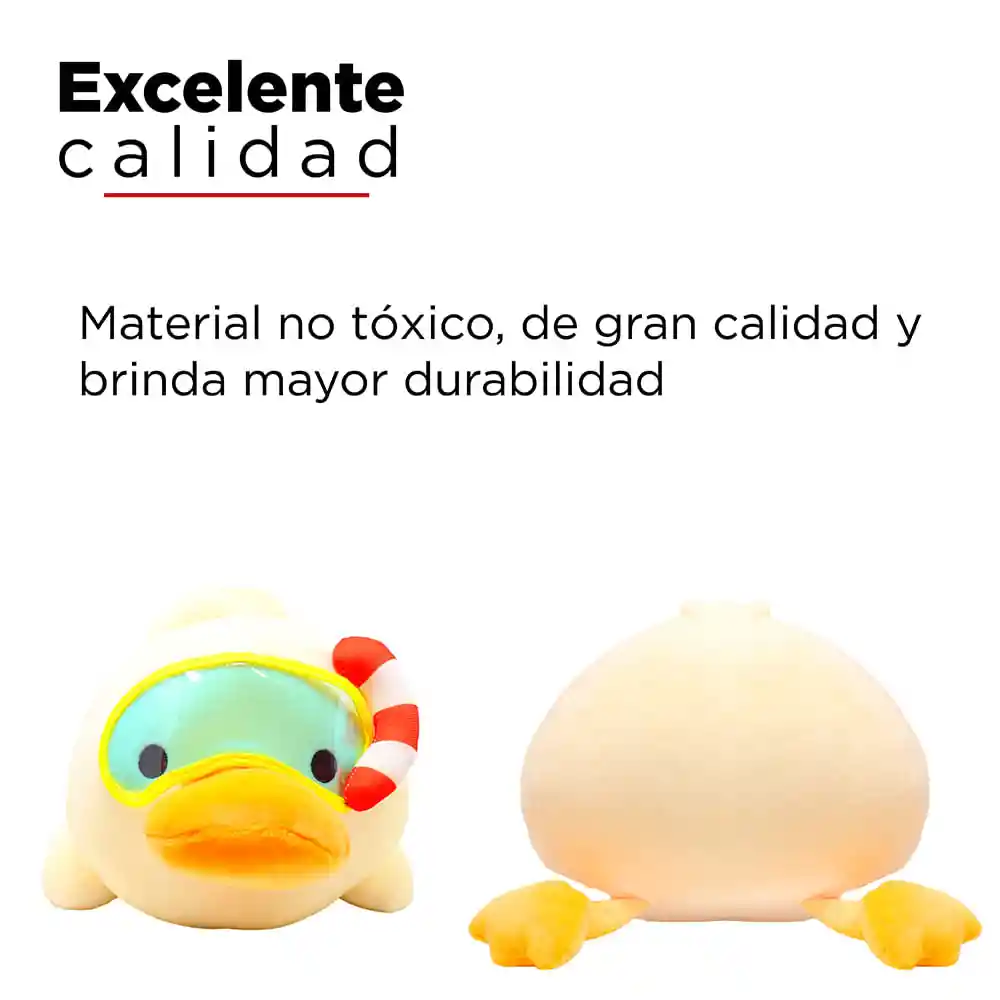 Miniso Peluche Acostado de Pato Diving