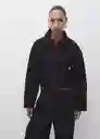 Chaqueta Julia Negro Talla M Mujer Mango