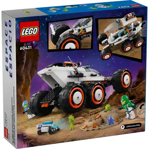 Set de Construcción Róver Explorador y Vida Extraterrestre Lego