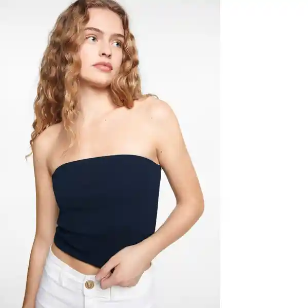 Top Loto Navy Talla 18 Niñas Mango