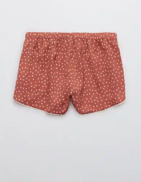 Short de Pijama Rosado Talla X-SMALL American Eagle