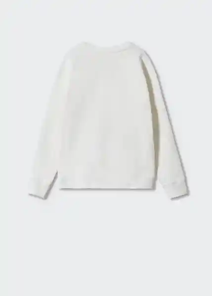 Buzo Sudadera Loud Offwhite Talla 06 Niños Mango