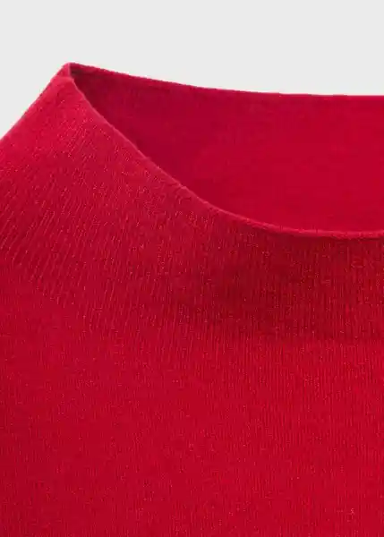 Top Hemin Rojo Talla S Mujer Mango