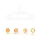 Gancho Para Ropa Antideslizantes Beige Miniso