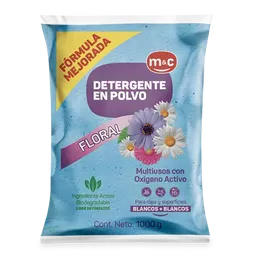 Detergente Polvo Multiusos Floral M&C