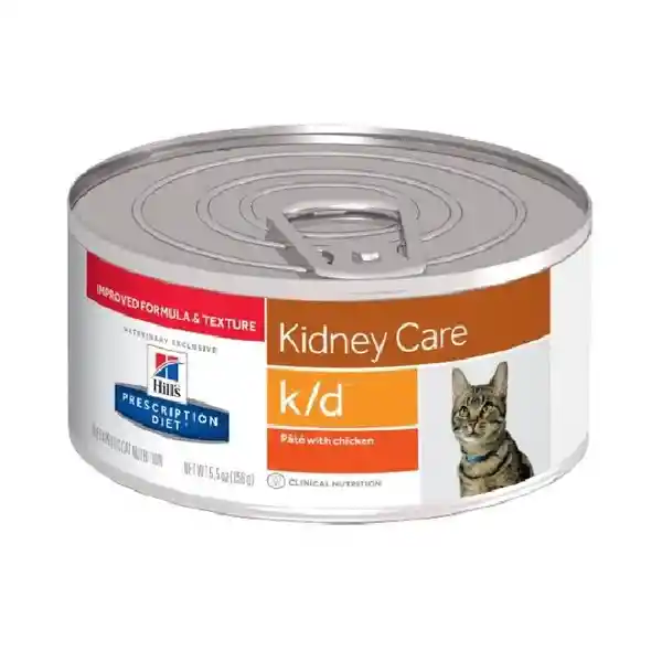 Hills Alimento Para Gato K/D Chicken 5.5 Oz