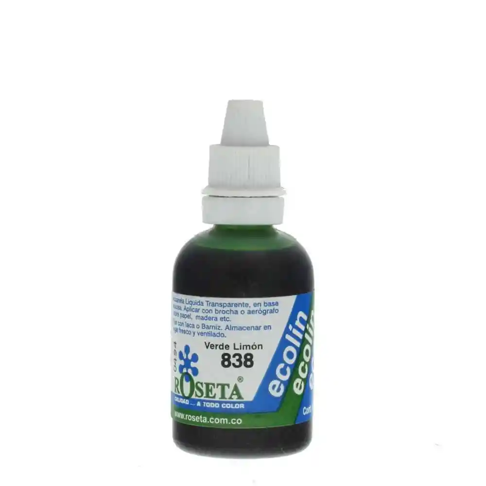 Acuarela Liquida Verde Limon